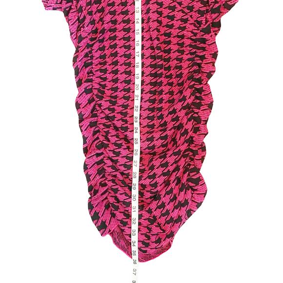 ZARA Short Sleeve Sweater Dress Womens Size M Pink NWT - Picture 5 of 7